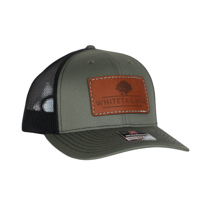 Leather Patch Trucker Hat - Richardson 112
