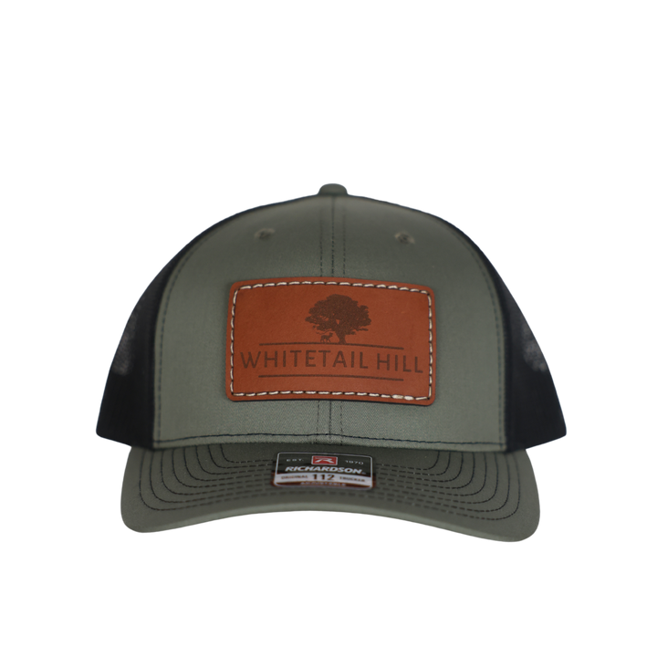 Leather Patch Trucker Hat - Richardson 112